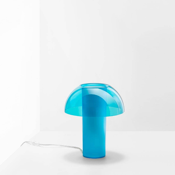 Colette lampada da tavolo d'arredo blu